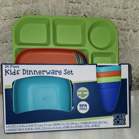 KIDS DINNERWARE SET - Picture 1 of 4